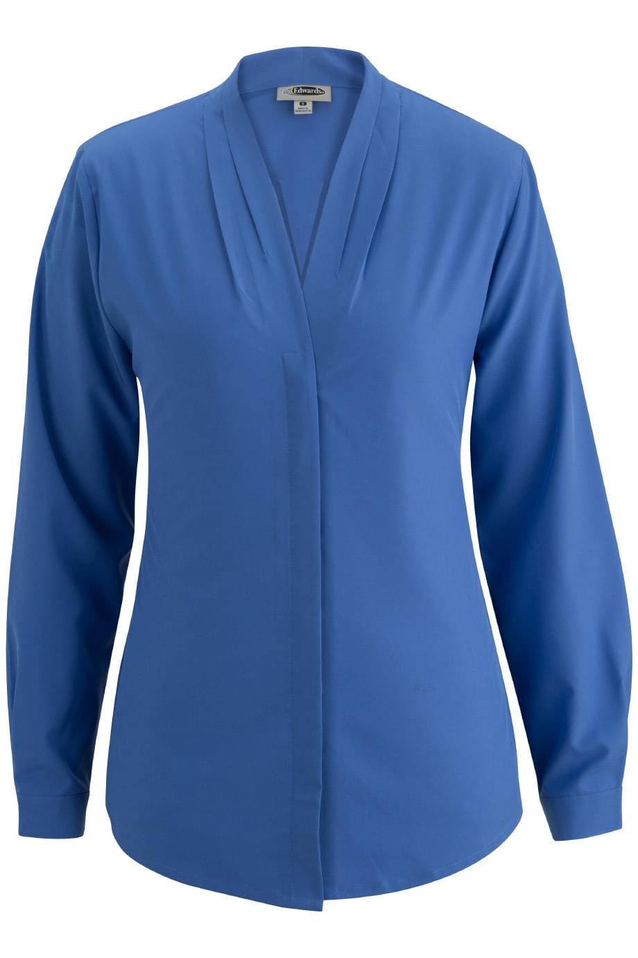 EDWARDS V NECK LADIES BLOUSE