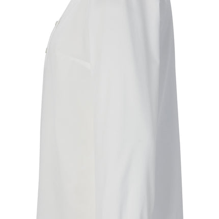 EDWARDS LADIES OPEN V NECK LONG SLEEVE BLOUSE