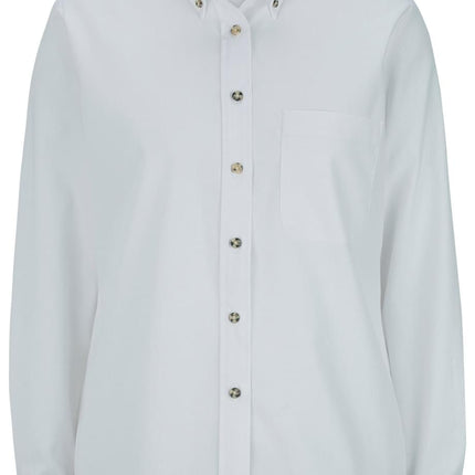 EDWARDS LADIES EASY CARE LONG SLEEVE POPLIN SHIRT