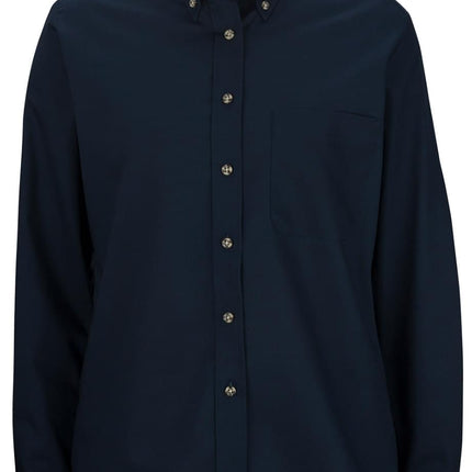 EDWARDS LADIES EASY CARE LONG SLEEVE POPLIN SHIRT