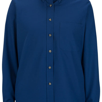EDWARDS LADIES EASY CARE LONG SLEEVE POPLIN SHIRT