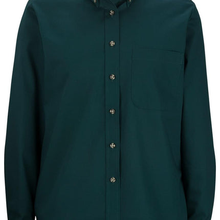 EDWARDS LADIES EASY CARE LONG SLEEVE POPLIN SHIRT