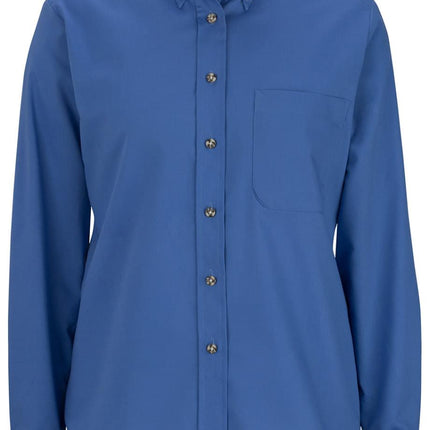 EDWARDS LADIES EASY CARE LONG SLEEVE POPLIN SHIRT