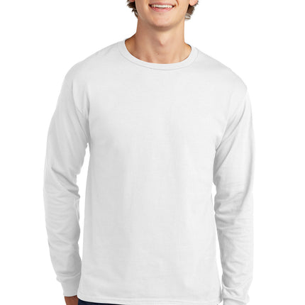 Hanes ® Essential-T 100% Cotton Long Sleeve T-Shirt 5286