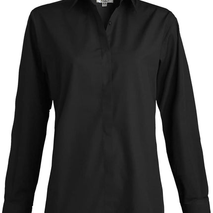 EDWARDS LADIES CAFE SHIRT-LONG SLEEVE