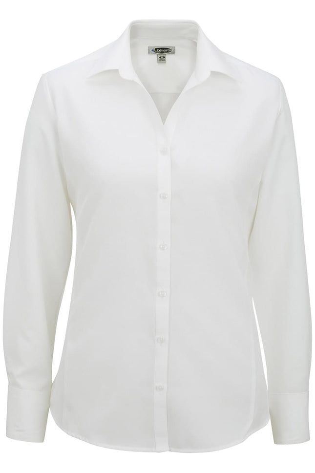 EDWARDS LADIES BATISTE LONG SLEEVE BLOUSE