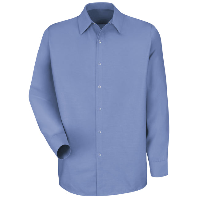 Red Kap® Men's Long Sleeve Specialized Pocketless Work Shirt / SP16LB