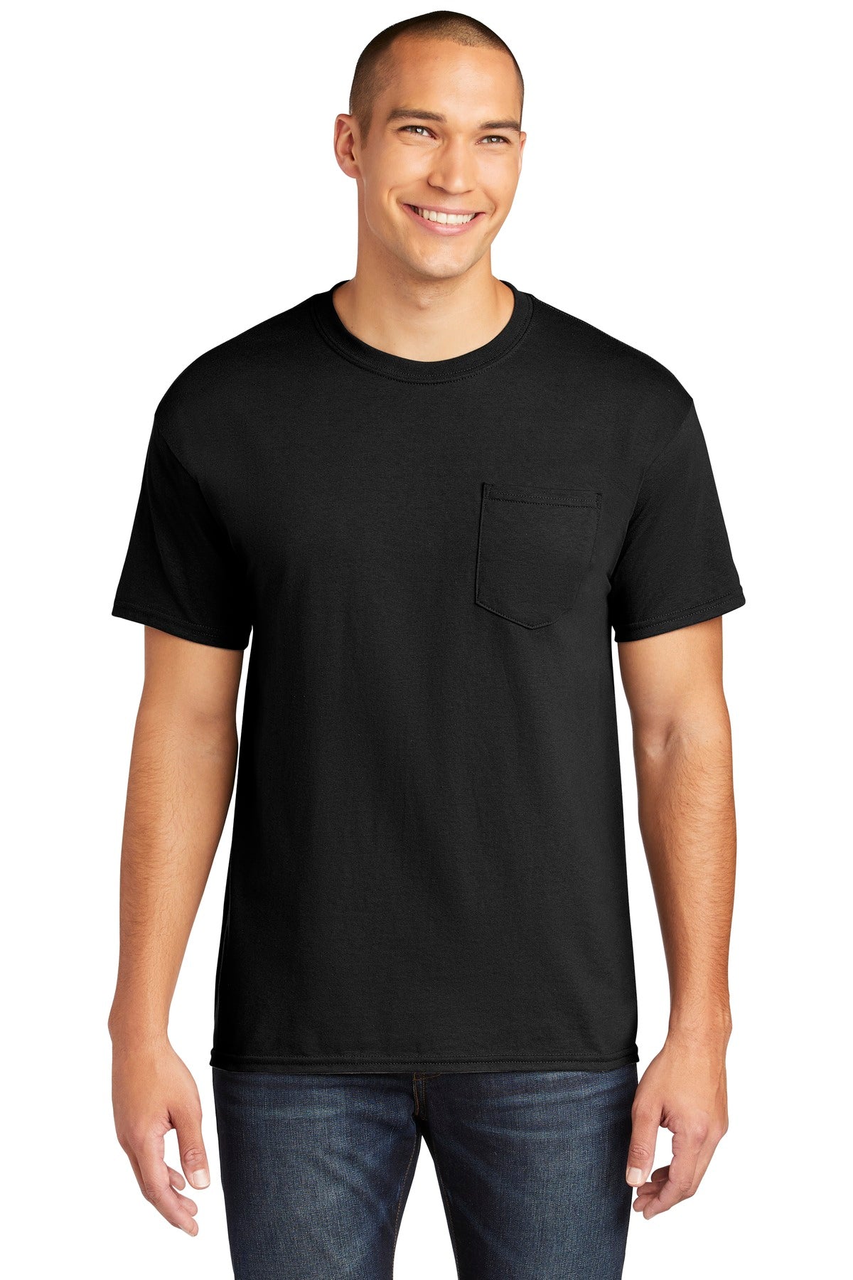 Gildan ® Heavy Cotton ™ 100% Cotton Pocket T-Shirt 5300