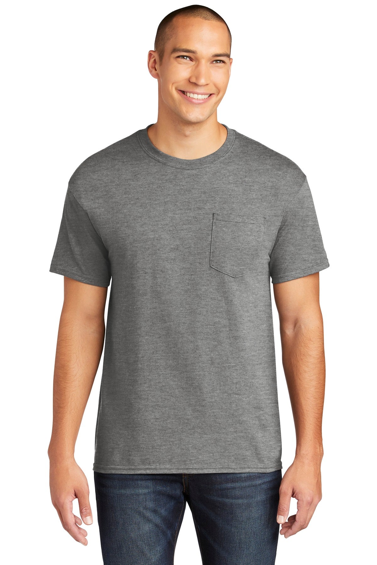 Gildan ® Heavy Cotton ™ 100% Cotton Pocket T-Shirt 5300