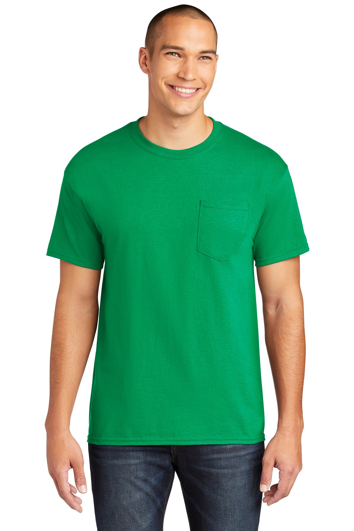 Gildan ® Heavy Cotton ™ 100% Cotton Pocket T-Shirt 5300