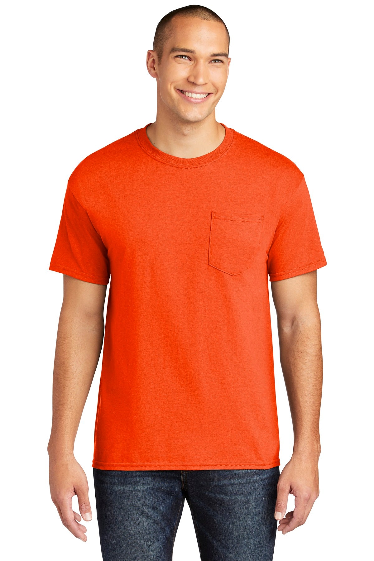 Gildan ® Heavy Cotton ™ 100% Cotton Pocket T-Shirt 5300