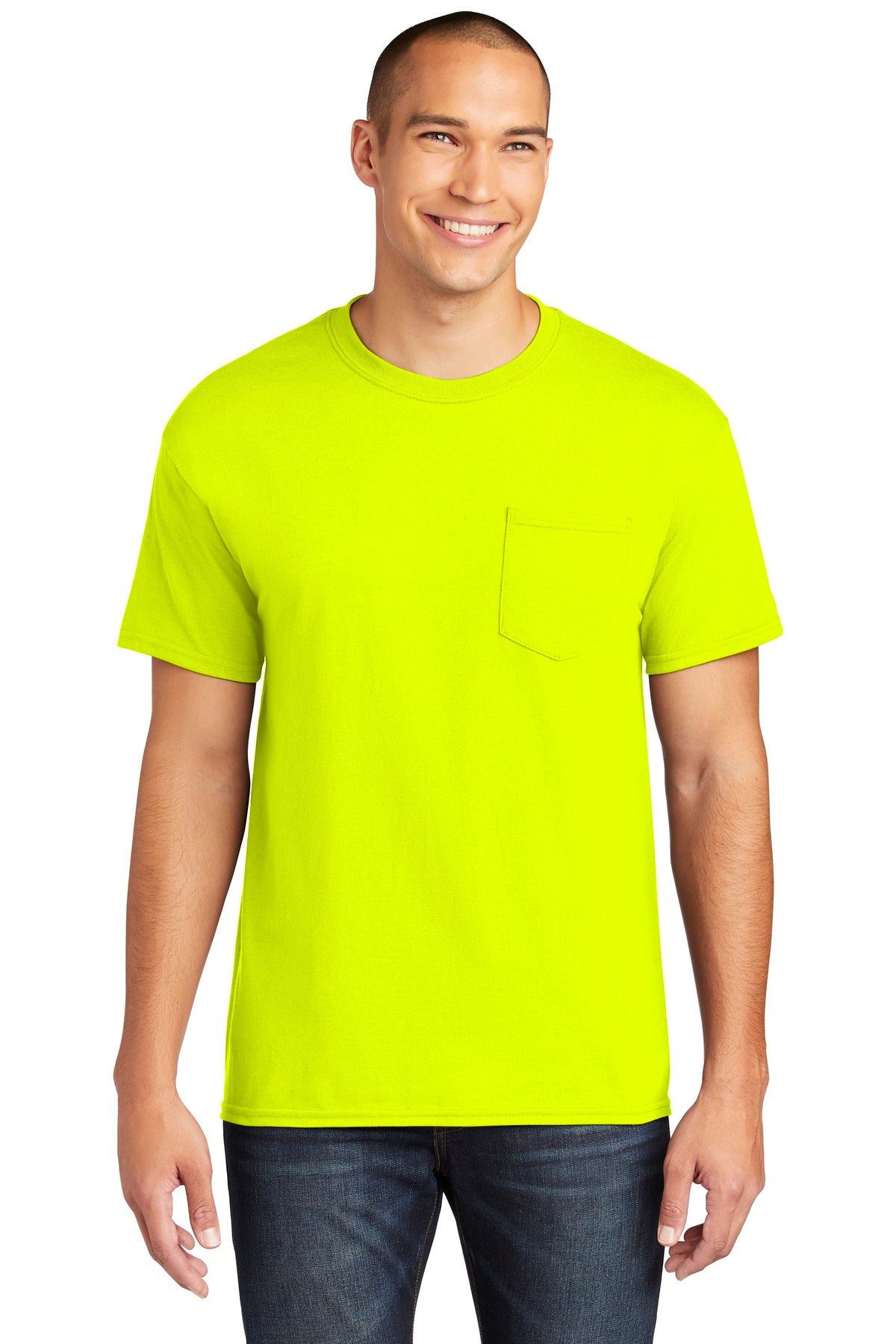 Gildan ® Heavy Cotton ™ 100% Cotton Pocket T-Shirt 5300