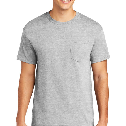 Gildan  ® Heavy Cotton    100% Cotton Pocket T-Shirt. 5300