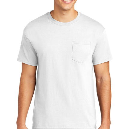 Gildan  ® Heavy Cotton    100% Cotton Pocket T-Shirt. 5300