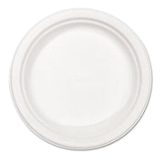 Paper Dinnerware, Plate, 8.75" Dia, White, 500/carton