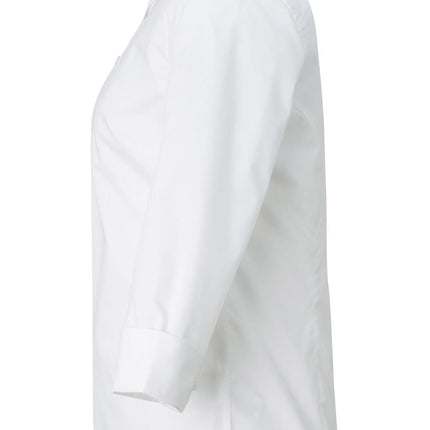 EDWARDS LADIES 3/4 SLEEVE STRETCH BROADCLOTH SHIRT