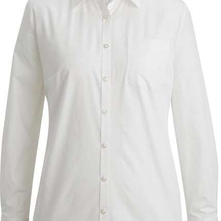 EDWARDS LADIES ESSENTIAL BROADCLOTH SHIRT LONG SLEEVE