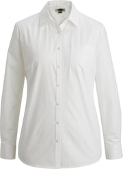 EDWARDS LADIES ESSENTIAL BROADCLOTH SHIRT LONG SLEEVE
