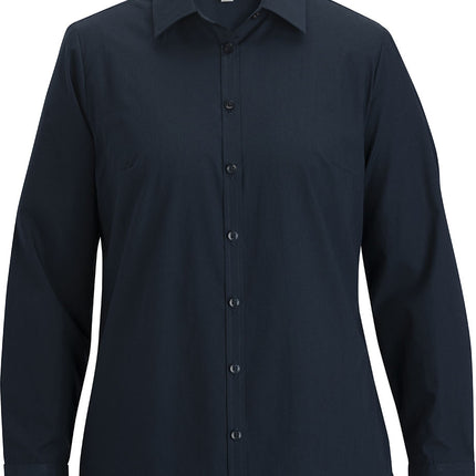 EDWARDS LADIES ESSENTIAL BROADCLOTH SHIRT LONG SLEEVE