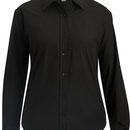 EDWARDS LADIES ESSENTIAL BROADCLOTH SHIRT LONG SLEEVE