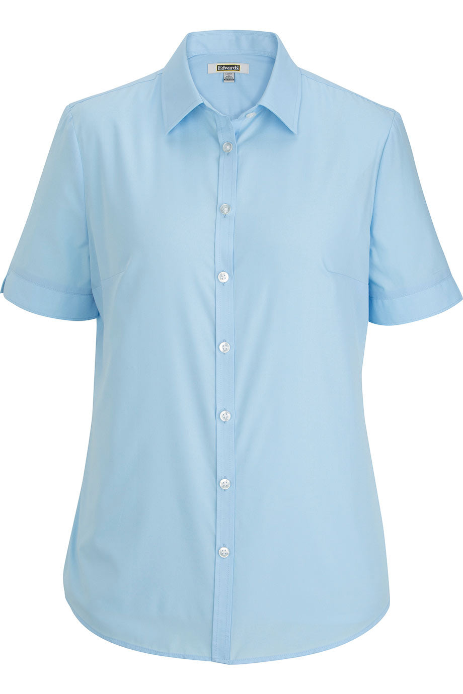 EDWARDS ESSENTIAL BROADCLOTH SHORT SLEEVE LADIES SHIRT