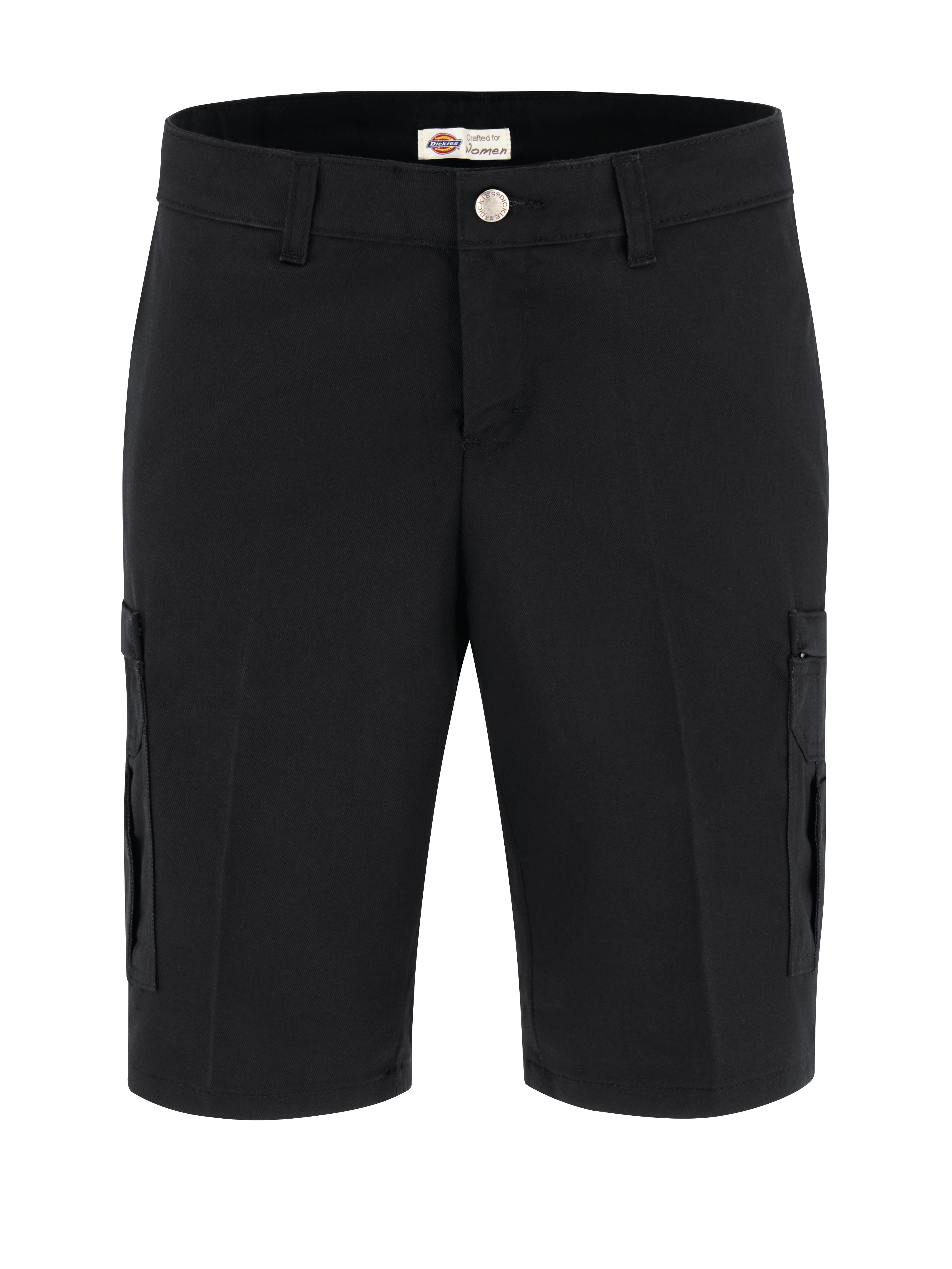 Dickies® Women's 11" Industrial Cotton Cargo Short / FR33BK