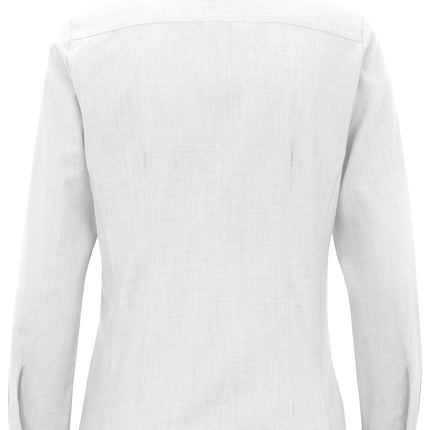 EDWARDS LADIES BATISTE BANDED COLLAR SHIRT