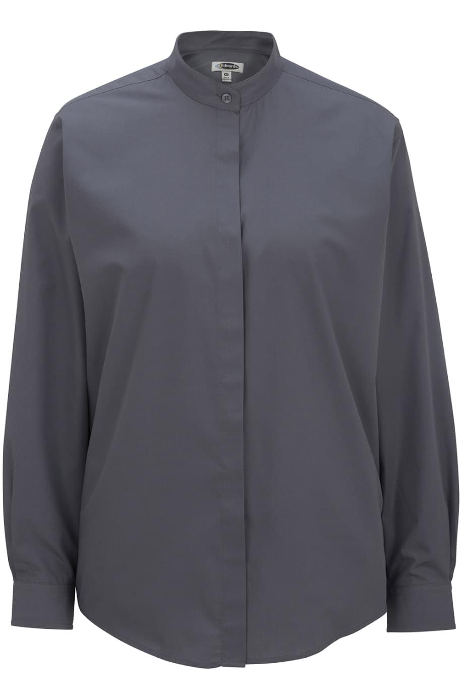 EDWARDS LADIES BANDED COLLAR SHIRT