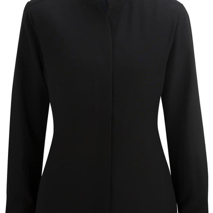 EDWARDS LADIES STAND-UP COLLAR SHIRT