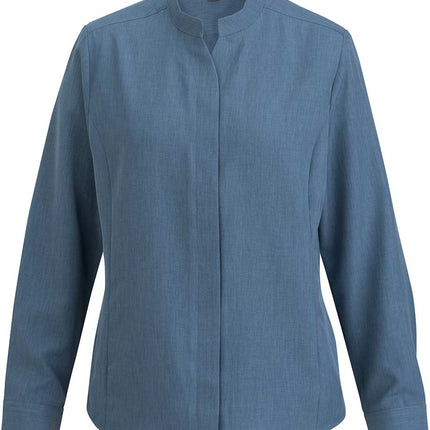 EDWARDS LADIES STAND-UP COLLAR SHIRT