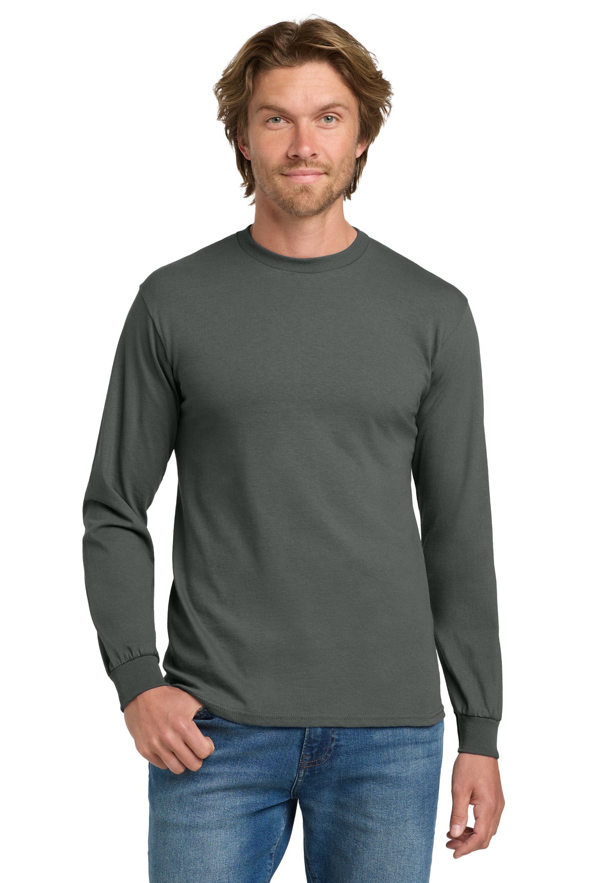 Gildan® - Heavy Cotton™ 100% Cotton Long Sleeve T-Shirt  5400