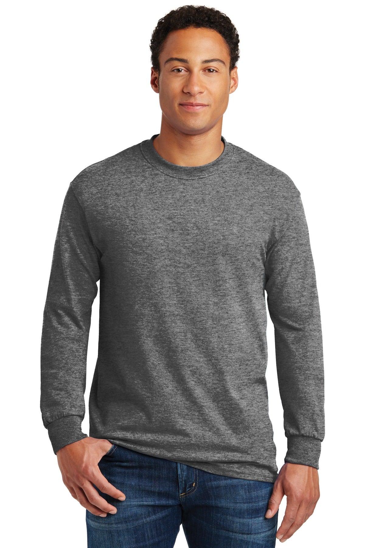 Gildan® - Heavy Cotton™ 100% Cotton Long Sleeve T-Shirt  5400