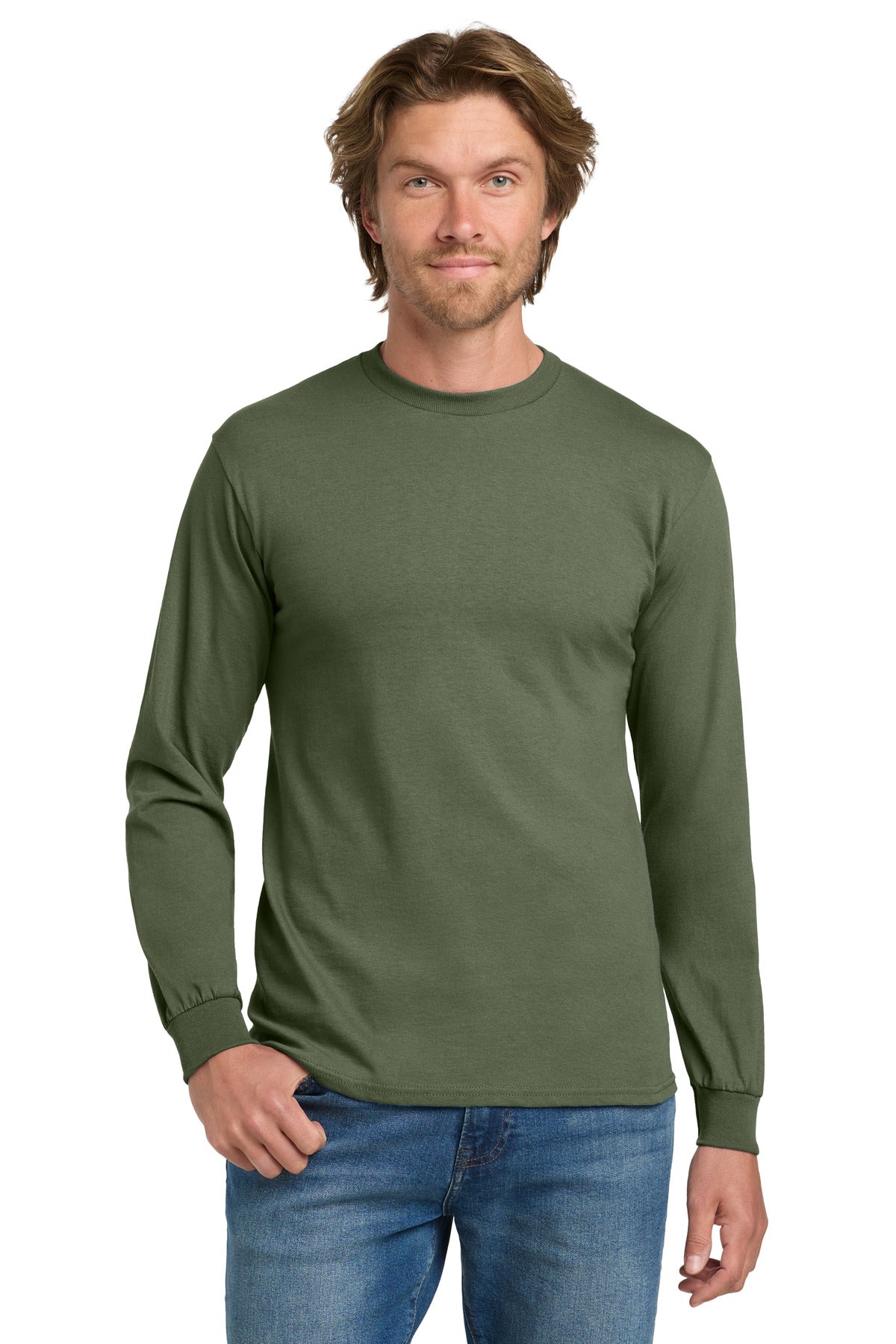 Gildan® - Heavy Cotton™ 100% Cotton Long Sleeve T-Shirt  5400