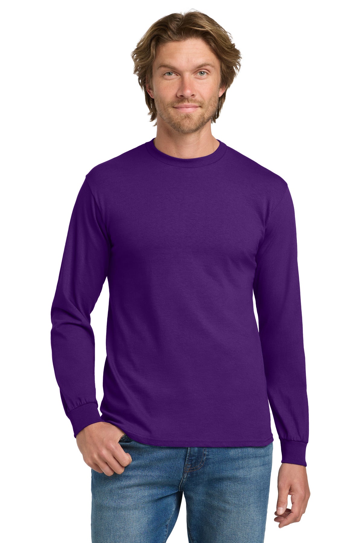 Gildan® - Heavy Cotton™ 100% Cotton Long Sleeve T-Shirt  5400