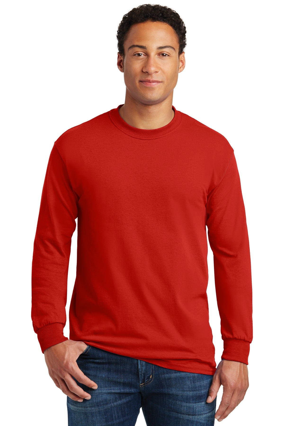 Gildan® - Heavy Cotton™ 100% Cotton Long Sleeve T-Shirt  5400