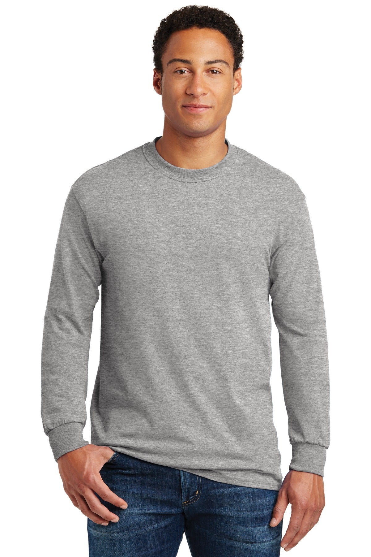 Gildan® - Heavy Cotton™ 100% Cotton Long Sleeve T-Shirt  5400