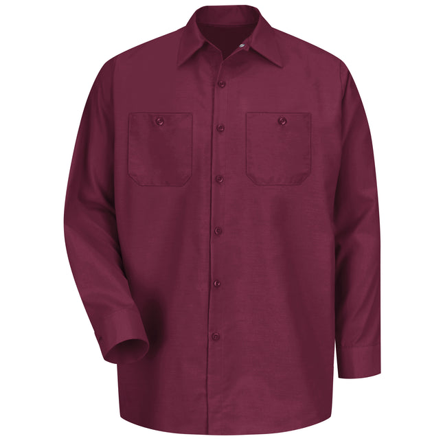 Red Kap® Men's Long Sleeve Industrial Work Shirt / SP14BY