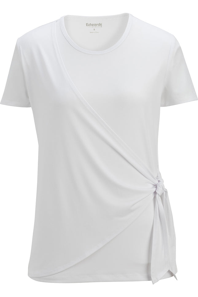EDWARDS LADIES SOFT WRAP BLOUSE