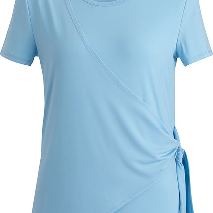 EDWARDS LADIES SOFT WRAP BLOUSE