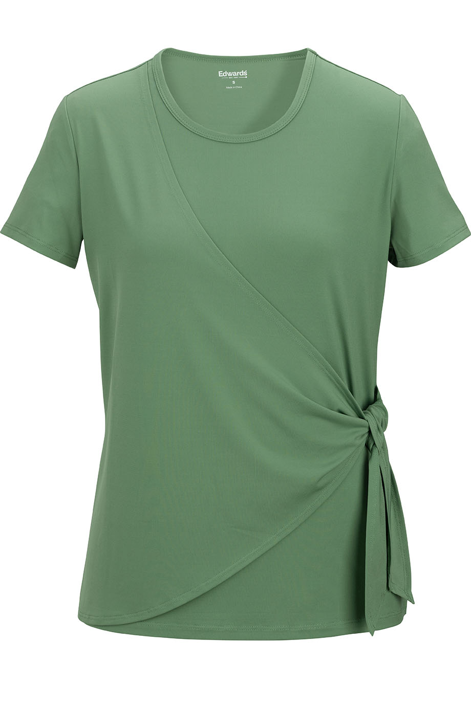 EDWARDS LADIES SOFT WRAP BLOUSE