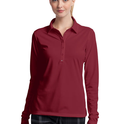 Nike Women's Long Sleeve Dri-FIT Stretch Tech Polo. 545322