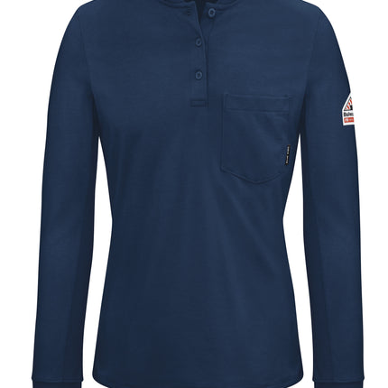 Bulwark® Women's Lightweight FR Henley / SEL3NV