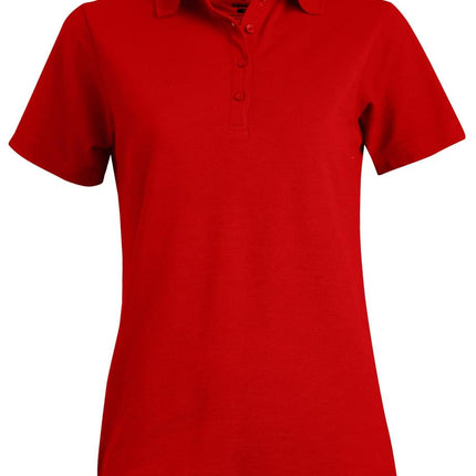 EDWARDS LADIES BLENDED PIQUE SHORT SLEEVE POLO