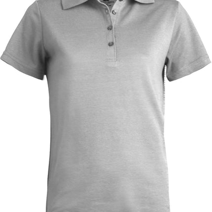 EDWARDS LADIES BLENDED PIQUE SHORT SLEEVE POLO