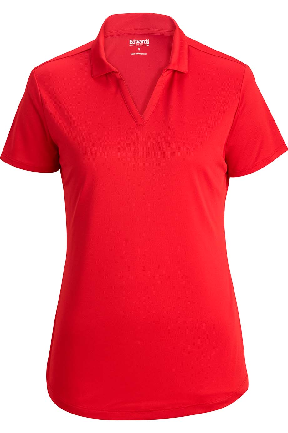 EDWARDS LADIES MINI-PIQUE SNAG PROOF POLO