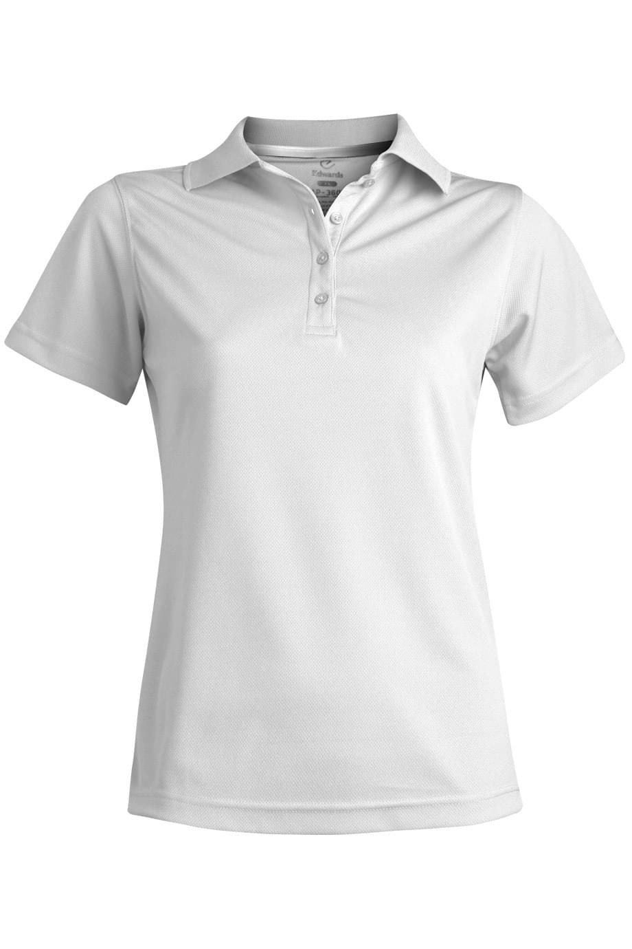 EDWARDS LADIES HI-PERFORMANCE MESH SHORT SLEEVE POLO