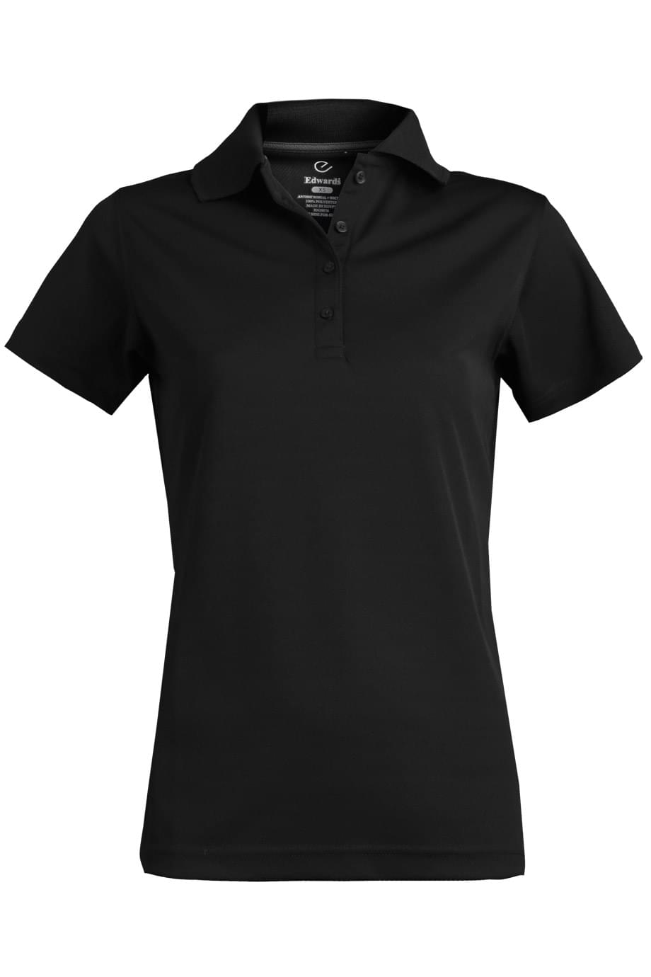EDWARDS LADIES HI-PERFORMANCE MESH SHORT SLEEVE POLO