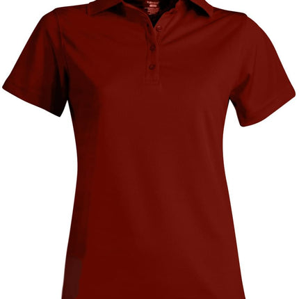 EDWARDS LADIES HI-PERFORMANCE MESH SHORT SLEEVE POLO