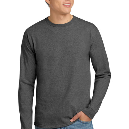 Hanes ® - Authentic 100% Cotton Long Sleeve T-Shirt.  5586