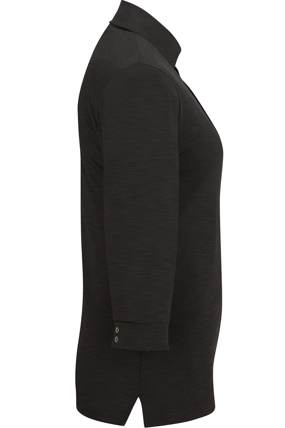 EDWARDS LADIES 3/4 SLEEVE OPTICAL POLO